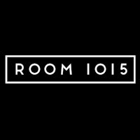 room 1015 logo on a black background